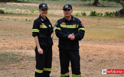Σήμερα η ασκηση ετοιμότητας Πυροσβεστικού Προσωπικού σε αστικό άλσος στο Αργοστόλι