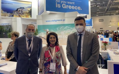 H Ρόδη Κράτσα στην WTM: “Η Ελλάδα στο επίκεντρο της παγκόσμιας τουριστικής αγοράς”