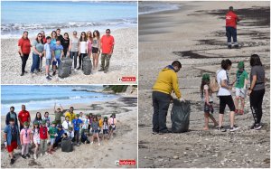 Εύγε! «Λυκόπουλα» και Εθελοντές «σάρωσαν» την παραλία του Λουρδά! (εικόνες)