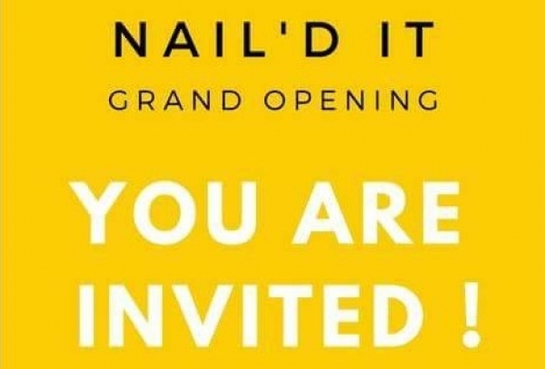 Σήμερα τα εγκαίνια του νέου καταστήματος ''NAIL'D IT''