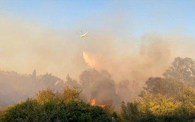 Φωτιά τώρα στην Κέρκυρα – Μήνυμα του 112 για εκκένωση οικισμού