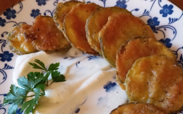 Πεντανόστιμα κολοκυθάκια σαν τηγανιτά στην λαδόκολλα από την Σία Λαδά!