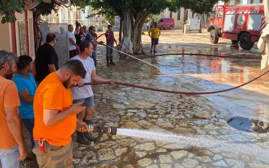 Εθελοντική Ομάδα Ερίσσου: Έκκληση για βοήθεια για να κοπούν τα επικίνδυνα δέντρα