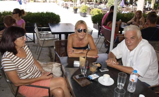 Ο Άγγελος Μοσχονάς παρέα με την Γιώτα Αποστολάτου – Τι μας δήλωσε;