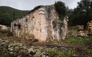 Ολοκληρώθηκε η υποστύλωση του προσεισμικού Ναού της Παναγίας Αμυγδαλιώτισσας στα Πουλάτα