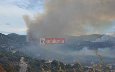 Οι πυρκαγιές στην Κεφαλονιά αναδεικνύουν για άλλη μια φορά ότι οι μεγάλες ελλείψεις στο Π.Σ. είναι και επικίνδυνες και καταστροφικές