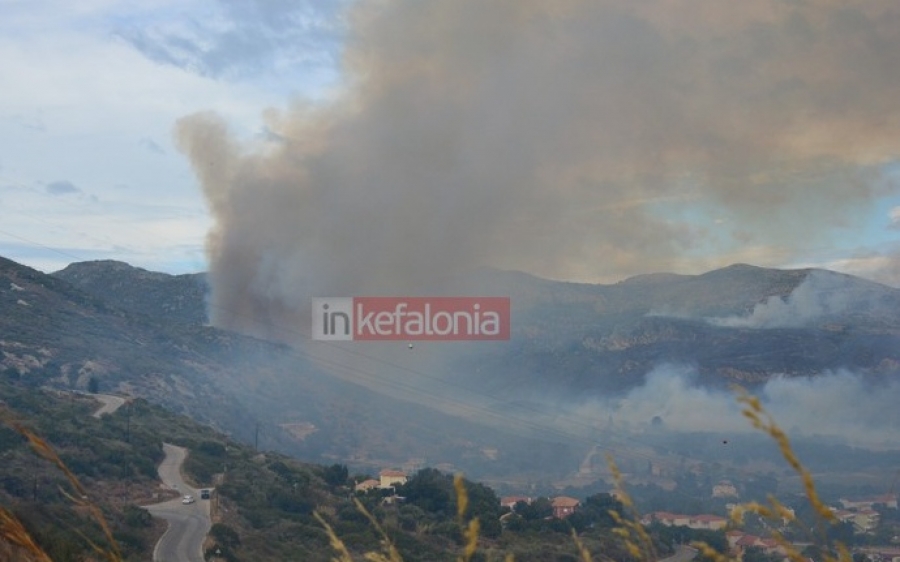Οι πυρκαγιές στην Κεφαλονιά αναδεικνύουν για άλλη μια φορά ότι οι μεγάλες ελλείψεις στο Π.Σ. είναι και επικίνδυνες και καταστροφικές
