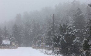 Χειμώνας και... χιόνια στον Αίνο!