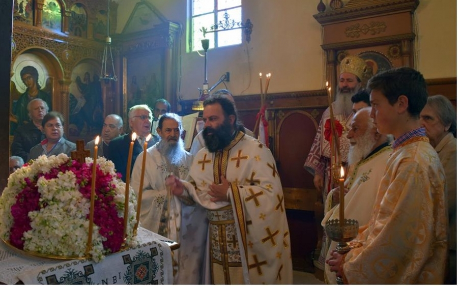 Κυριακή της Σταυροπροσκυνήσεως στην Ι.Μ.Εσταυρωμένου στην Πεσσάδα (εικόνες)