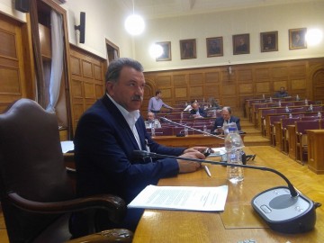 Τον Στρατηγικό Σχεδιασμό Ανάπτυξης της ΠΙΝ παρουσίασε στη Βουλή ο Περιφερειάρχης Θεόδωρος Γαλιατσάτος