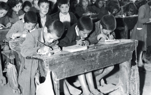 Μπάμπης Γαλανός: Μαθητής Α' Δημοτικού το 1953