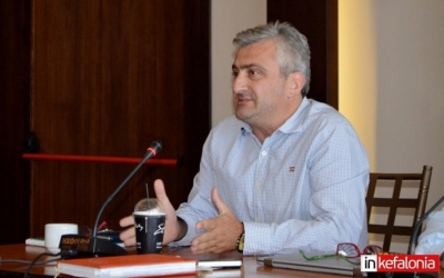 Ο πρόεδρος του Επιμελητηρίου Σταύρος Σπαθής