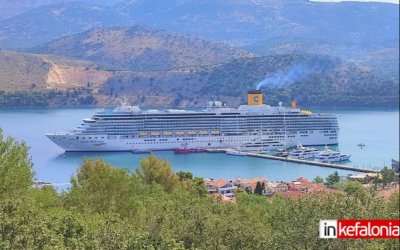 Κρουαζιερόπλοια στο Αργοστόλι: Το πρόγραμμα αφίξεων για την εβδομάδα 9–13 Ιουνίου