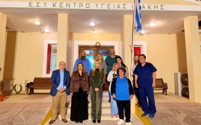 Παρεμβάσεις και αιτήματα για την υγεία στην Ιθάκη μετά την επίσκεψη της ΓΓ Δημόσιας Υγείας