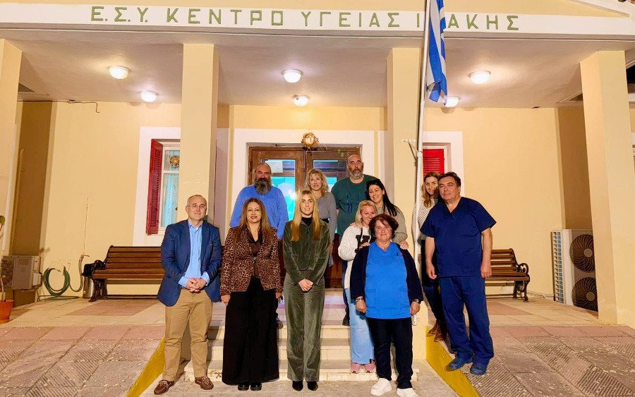 Παρεμβάσεις και αιτήματα για την υγεία στην Ιθάκη μετά την επίσκεψη της ΓΓ Δημόσιας Υγείας