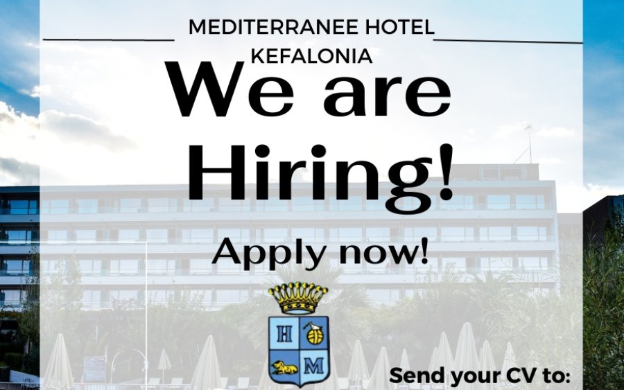 Tο ξενοδοχείο Mediterranee στη Λάσση, αναζητά προσωπικό
