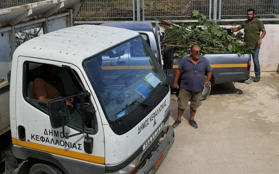 "Πολλά ευχαριστώ στους εργαζόμενους και στους υπεύθυνους του Δήμου Αργοστολίου για την προθυμία και την εργατικότητά..."