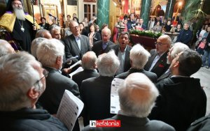 Κατανυκτική απόδοση του Τροπαρίου της Κασσιανής από την Ανδρική Χορωδία στην Μητρόπολη