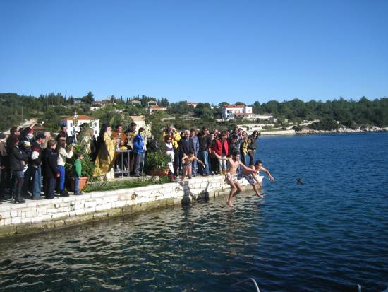 O καθαγιασμός των Υδάτων στο Φισκάρδο