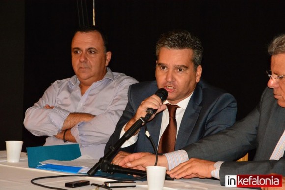 Προεκλογική εκδήλωση υποψήφιων βουλευτών της ΝΔ σε Πύλαρο &amp; Σάμη