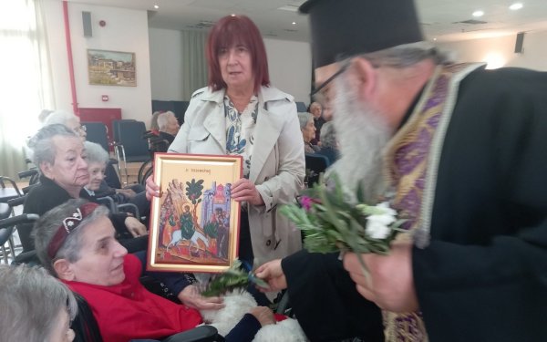 Δημοτικό Γηροκομείο Αργοστολίου: Τήρησαν έθιμα και παραδόσεις με βάγια και κάλαντα του Λαζάρου!