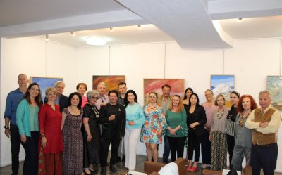 Επιτυχημένη έκθεση και ποιητική παρουσίαση στον Ελληνογαλλικό Σύνδεσμο του Κώστα Ευαγγελάτου