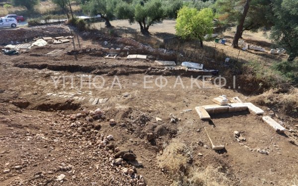 H Λεωφόρος της αρχαίας Σάμης αποκαλύπτεται από την Αρχαιολογική Υπηρεσία