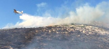 Υπό έλεγχο τέθηκε η φωτιά στον Μέγα Λάκκο