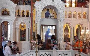 Κυριακή τής Πεντηκοστής στο μοναστήρι του Αγίου Γερασίμου (εικόνες)