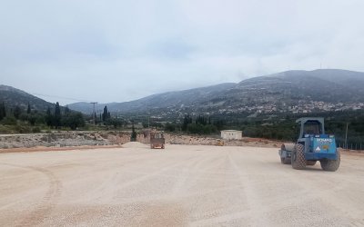Διλινάτα: Προχωρούν οι εργασίες στο γήπεδο - Τοπική Κοινότητα: "Το στολίδι μας παίρνει σάρκα και οστά" (εικόνες)