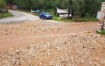 Αποκαταστάθηκαν οι ζημιές στο οδικό δίκτυο απο την κακοκαιρία στην Ιθάκη (εικόνες)