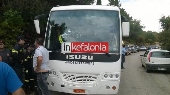 Τροχαίο στα Σιμωτάτα - Νεκρός ο οδηγός του λεωφορείου (ΕΝΗΜΕΡΩΜΕΝΟ)