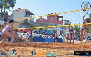 Ληξούρι: Πρώτη μέρα στο 1o τουρνουά beach volley γυναικών στα Λέπεδα (video)