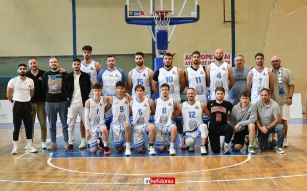 Με νίκη έκλεισε τη σεζόν η ανδρική ομάδα του Α.Σ. Κεφαλληνιακού - Πάει για την άνοδο μέσω των play-off