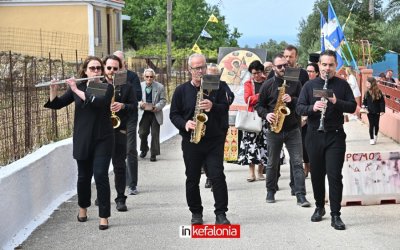 Η λιτανεία της εικόνας του Αγίου Γεωργίου στα Δαυγάτα