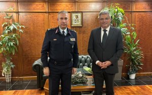 Συνάντηση του Παναγή Καππάτου με τον Αρχηγό της ΕΛΑΣ