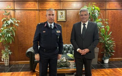 Συνάντηση του Παναγή Καππάτου με τον Αρχηγό της ΕΛΑΣ