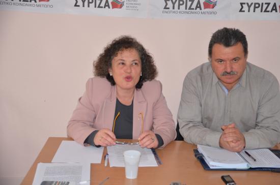 Αφροδίτη Θεοπεφτάτου: «Απόσυρση του νομοσχεδίου και τη διατήρηση της δημόσιας ιδιοκτησίας των δικτύων και κέντρων ελέγχου της ηλεκτρικής ενέργειας»