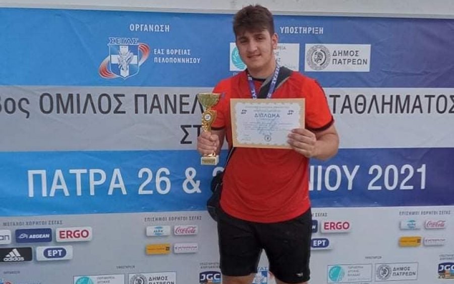 "Χρυσός" ο Δημήτρης Αντωνάτος σε αγώνες σφαιροβολίας στην Κύπρο