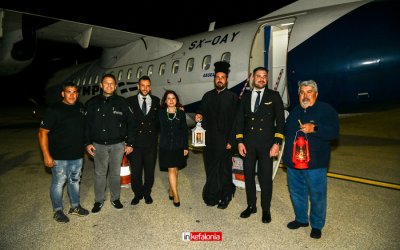 Αφίχθη το Άγιο Φως στην Κεφαλονιά