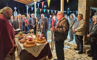 Μέγας Εσπερινός για την εορτή της Ζωοδόχου Πηγής στα Μονοπωλάτα