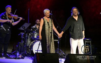 Μελίνα Κανά &amp; Δημήτρης Ζερβουδάκης : Μελωδική Συνάντηση στον Λόφο Μασπάλι στο Ληξούρι