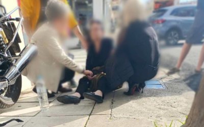 Ατύχημα σε Ανασηκωμένη πλάκα πεζοδρομίου - Ευχαριστήριο μήνυμα στο ΕΚΑΒ για την άμεση επέμβαση