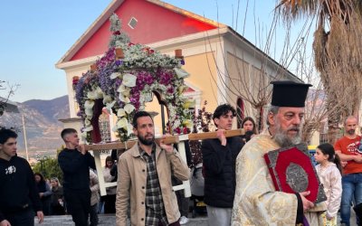 Η περιφορά του Επιταφίου στα Σπαρτιά