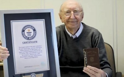 Βραζιλία: Αιωνόβιος άνδρας μπήκε στο ρεκόρ Γκίνες - Δουλεύει στην ίδια εταιρεία... 84 χρόνια