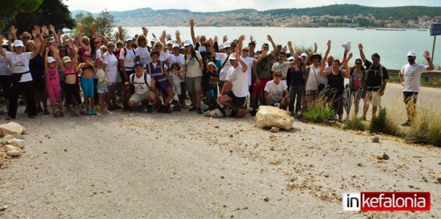 Είχαν γερά πόδια και... μεγάλη καρδιά! Ολοκληρώθηκε με μεγάλη συμμετοχή η &quot;Μεγάλη Πεζοπορία για καλό σκοπό&quot;