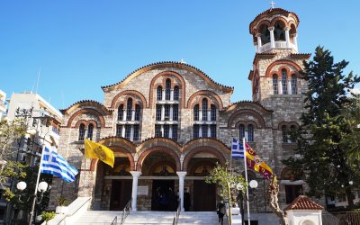 Πανηγυρικός εορτασμός Αγίου Παναγή Μπασιά στην ενορία του Αγίου Νείλου Πειραιώς και αφιέρωμα από τα Κατηχητικά της ενορίας