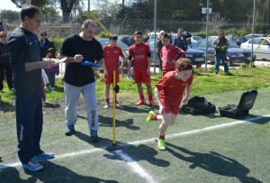 Εργομετρικά τεστ στους αθλητές του Arsenal Soccer School