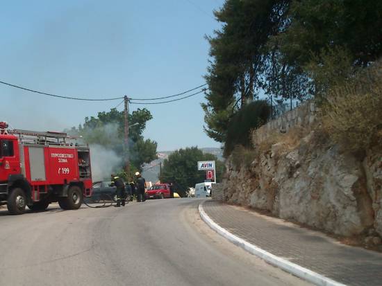 Τροχαίο ατύχημα στο Φαραώ