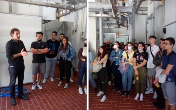 Επίσκεψη φοιτητών του Ιονίου Πανεπιστημίου στο πρότυπο σφαγείο "Σταμούλη" στα πλαίσια του εργαστηρίου "Επεξεργασία τροφίμων"